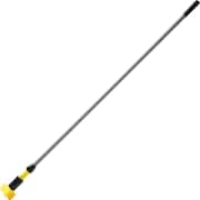 RUBBERMAID COMMERCIAL Handle, f/Wet Mops, Clamp Style, Fiberglass, 60", , YW/GY, PK 12 RCPH246GYCT